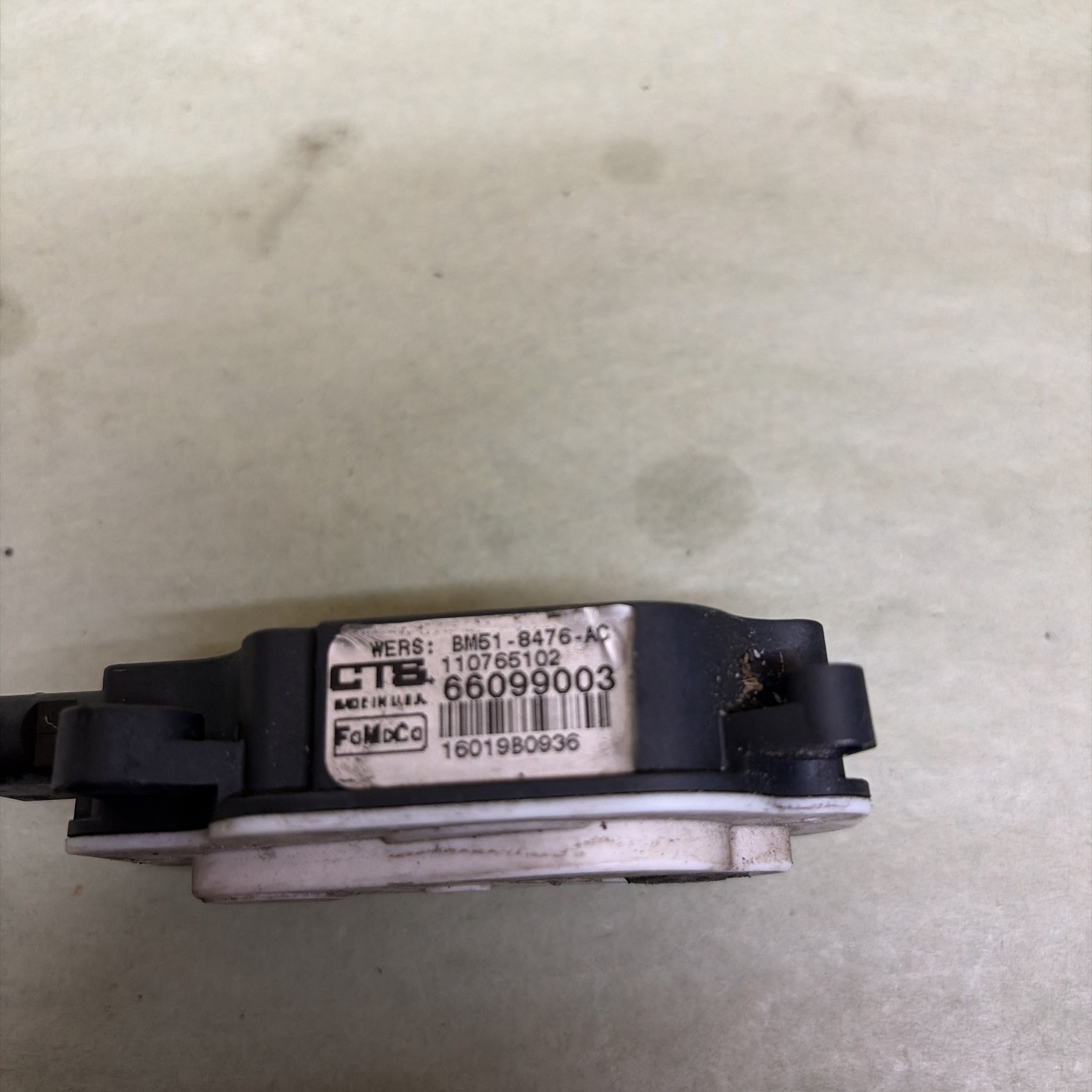 2016 FORD FOCUS SE AIR SHUTTER MOTOR ACTUATOR OEM #D219