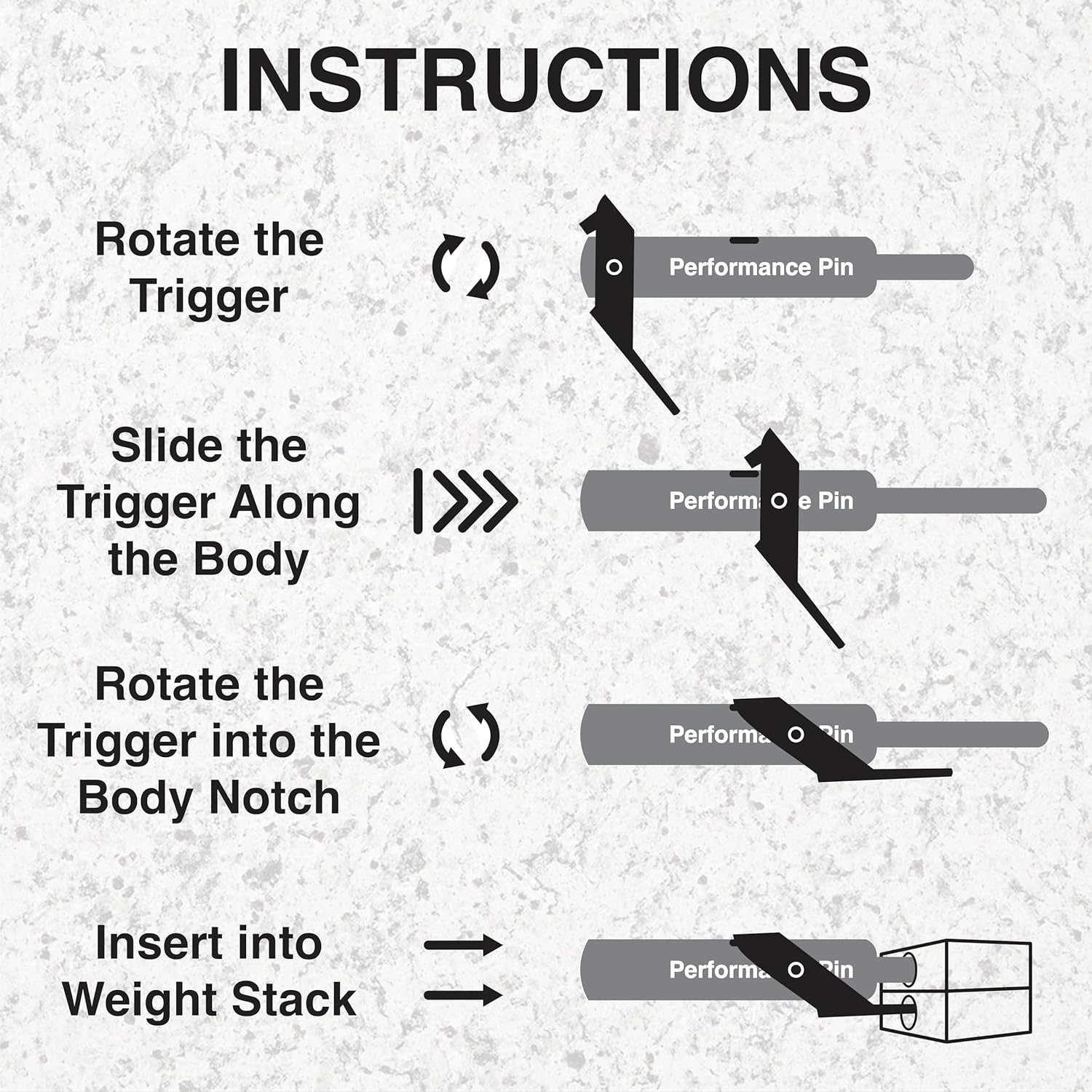"Easy Selectorized Equipment Upgrade | Drop Pins"