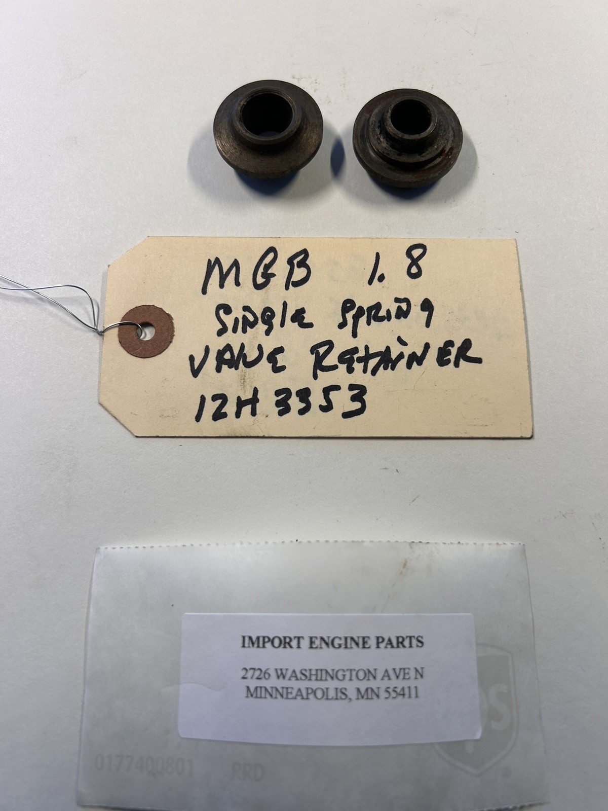 VALVE SPRING RETAINER *USED* FITS MGB 1.8 1971-1979 12H3353 *USED* SINGLE SPRING