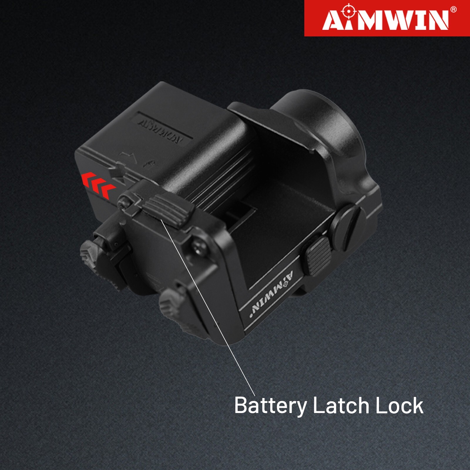 AIMWIN WL10 Tactical Weapon Light 900 Lumens Compact Rail Mounted for Glock 1913