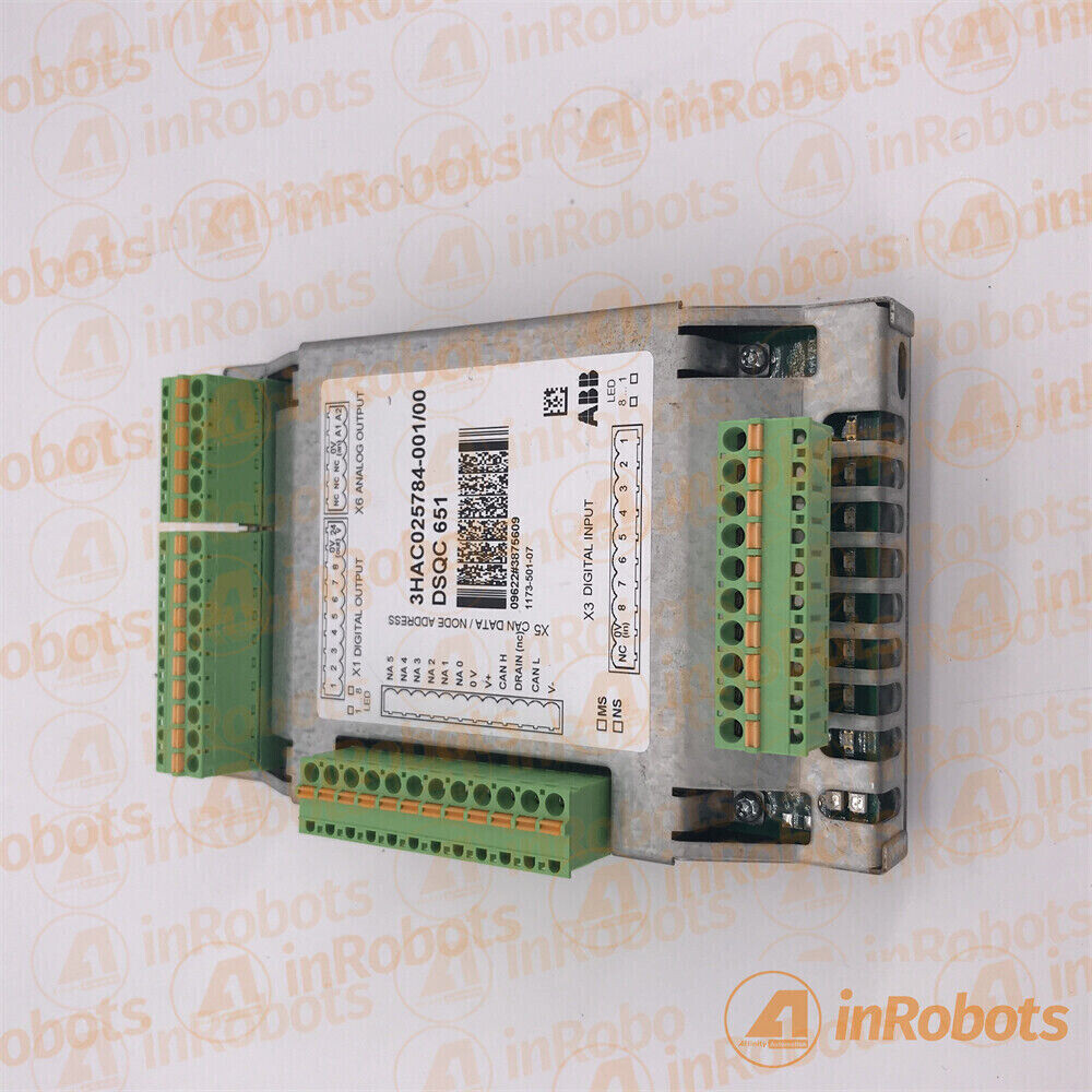 DSQC651 3HAC025784-001 ABB  Analog I/O Module Unit 3HAC025784-001/00  1PC