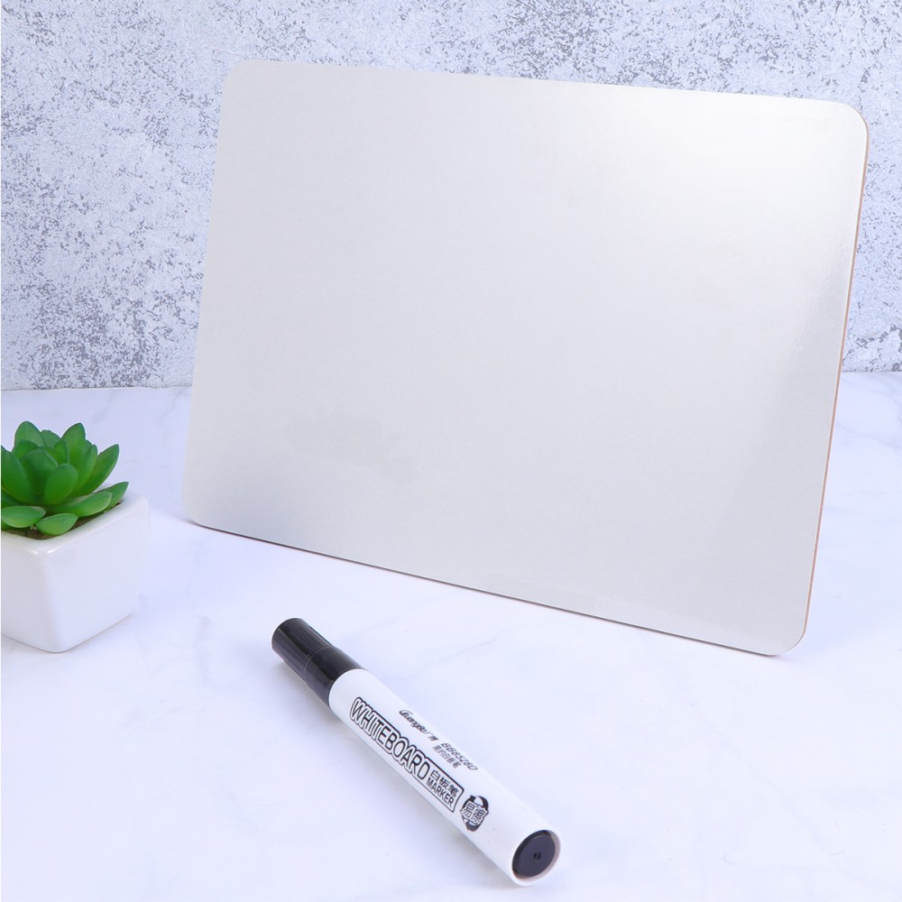4 Pcs White Board Portable Whiteboards for Classroom Planner Reminder Desktop