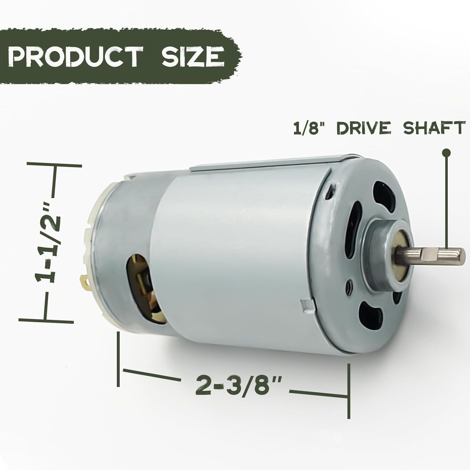 Universal 6V Hunting Spinner Feeder Box Motor