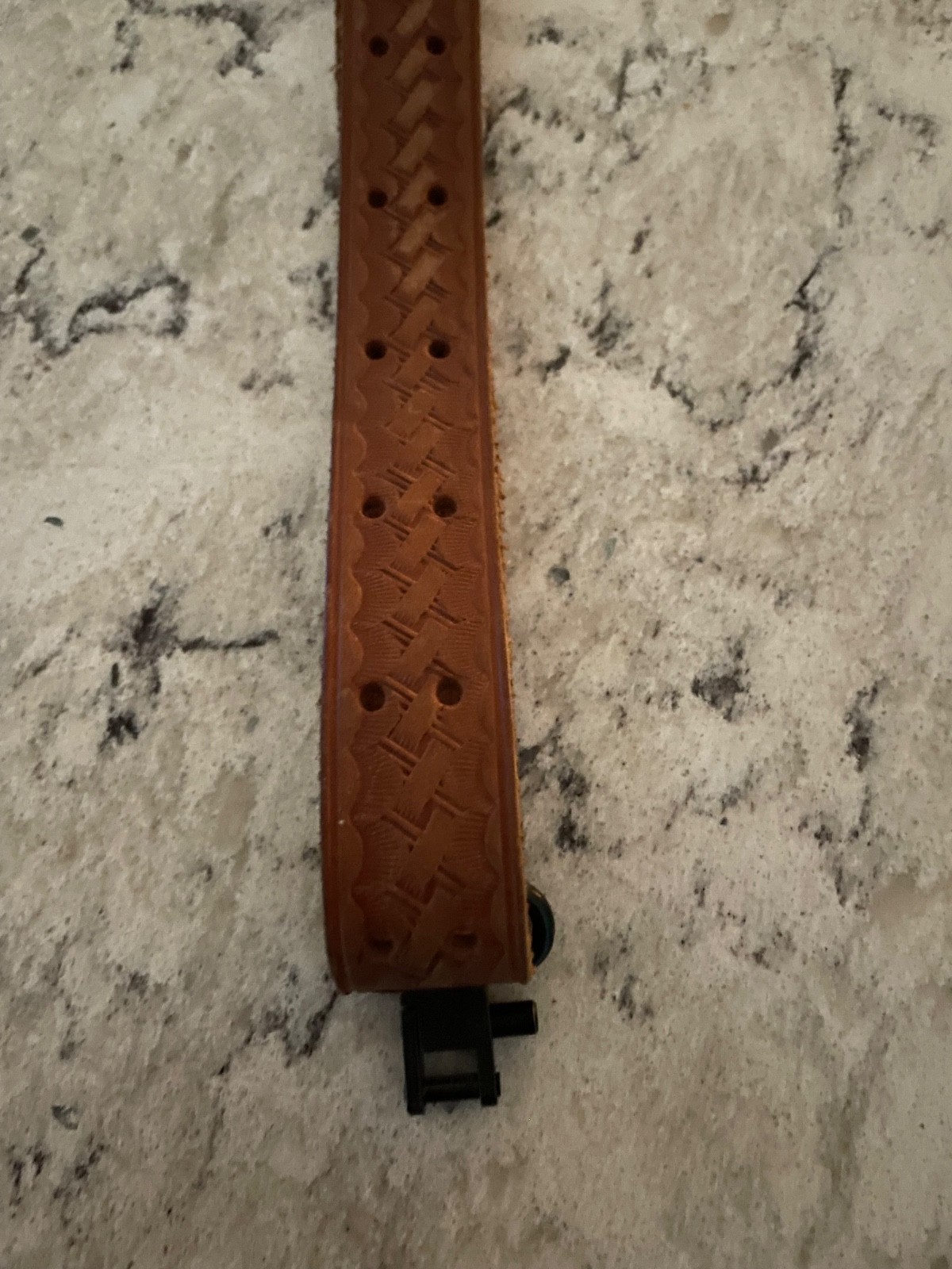 Uncle Mike’s Leather Rifle Sling with Quick Connects