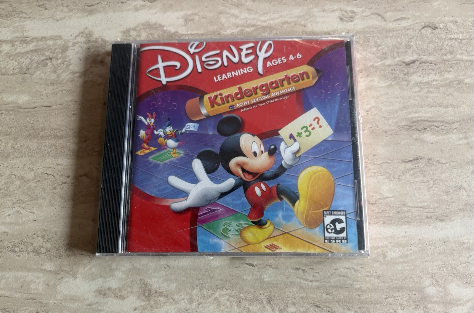 Disney Mickey Mouse Kindergarten PC GAME Home School Learning CDROM New/Sealed