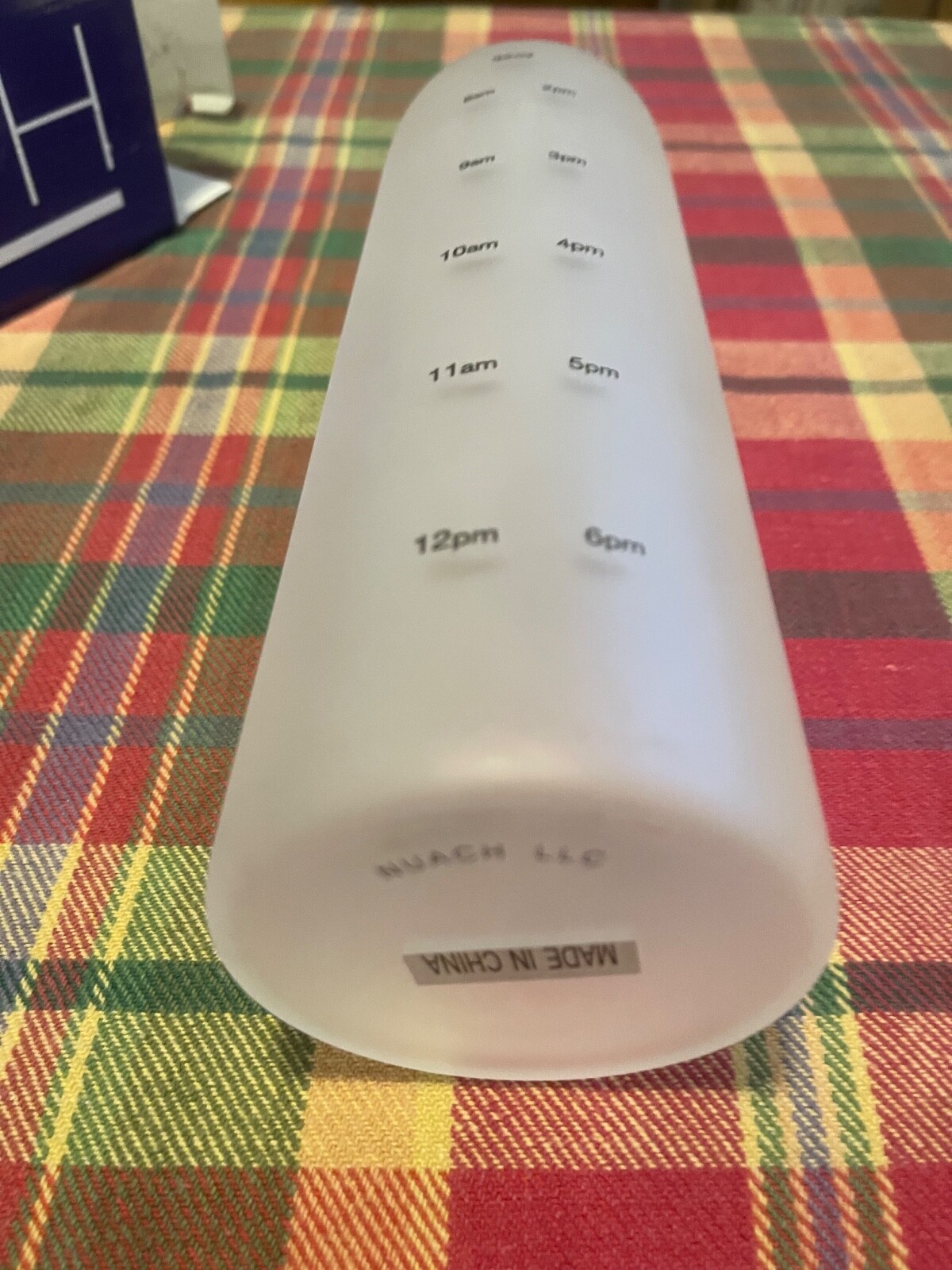 32 oz Nuach glass water bottle