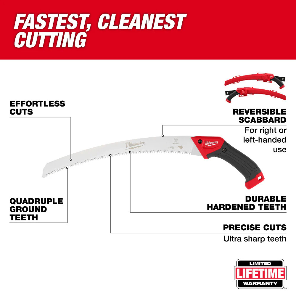 Milwaukee 48-22-9372 14" Heavy Duty Fixed Pruning Saw