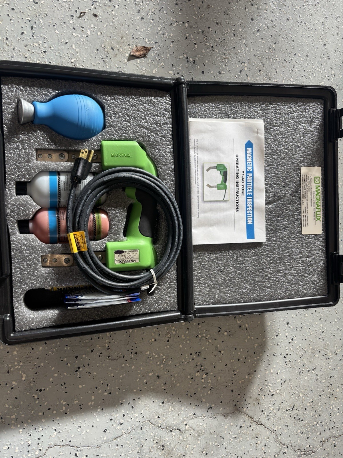 magnaflux magnetic particle inspection
