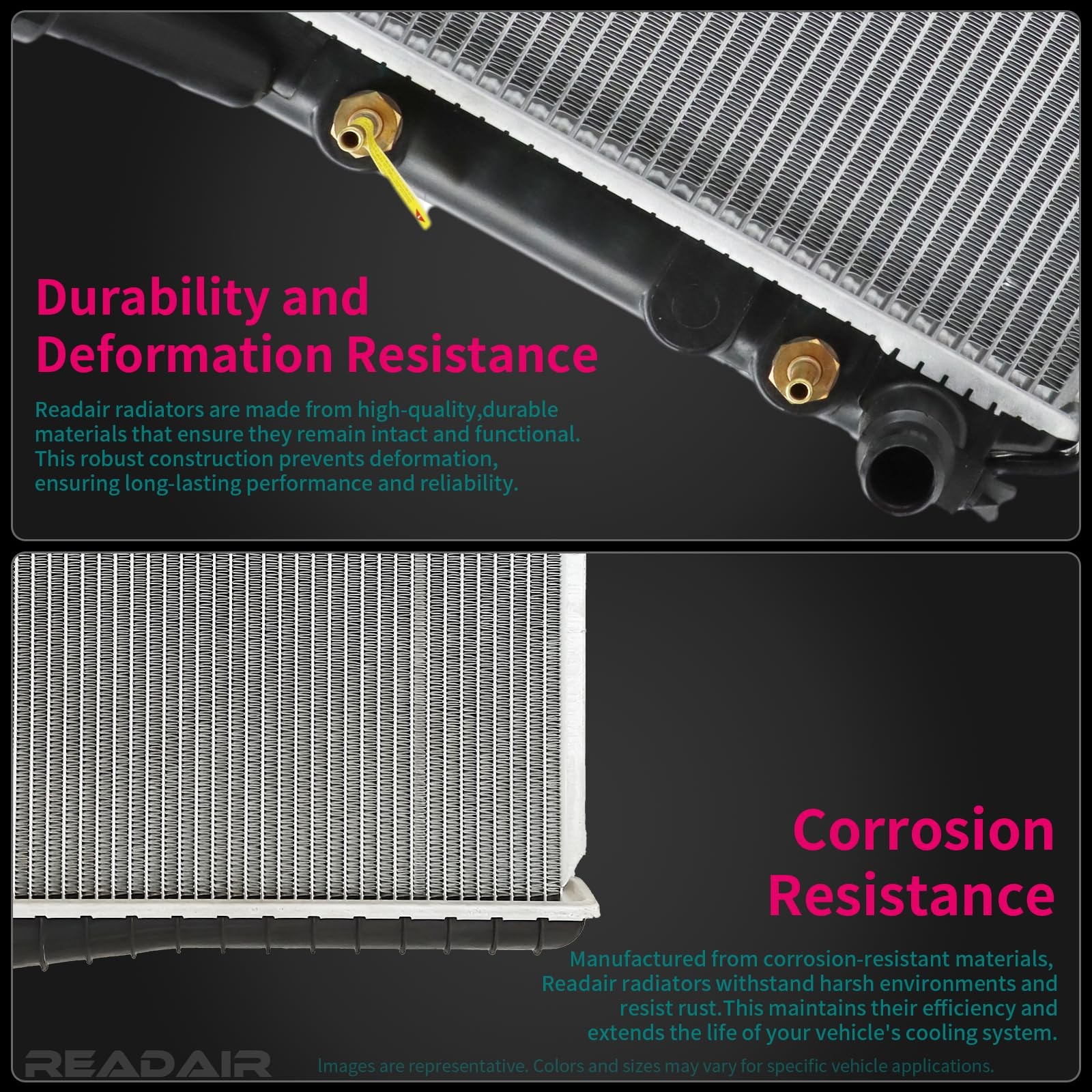 Radiator Fits 63-70 Wildcat 65-70 LeSabre 67-69 Riviera 65-69 DeVille Eldorado