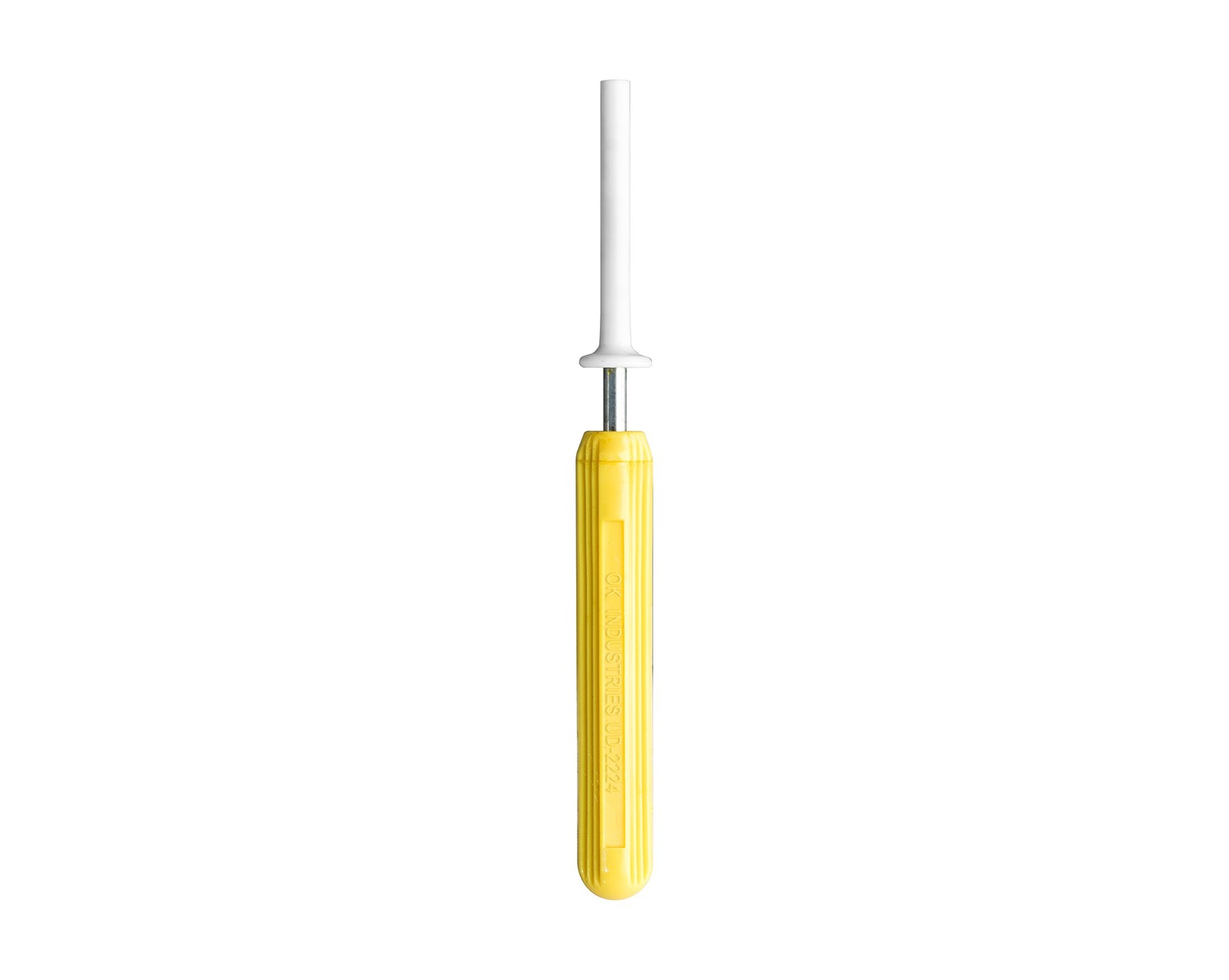 UD-2224 Sleeved Wire Unwrapping Tool with Yellow Plastic Handle, 5-1/2" Length