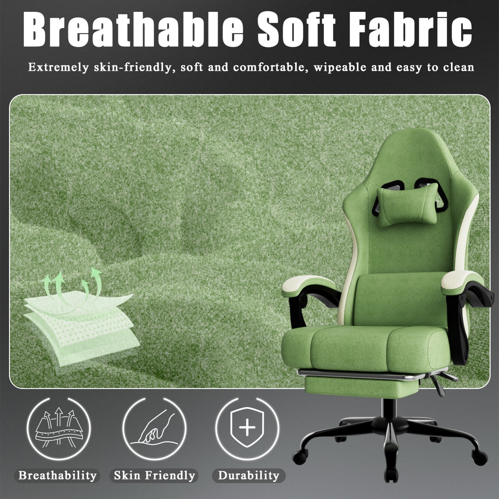❄️FREE SHIPPING!❄️Office/Gaming/Reclining Chair w/Wheels, Thick Padding, & More!