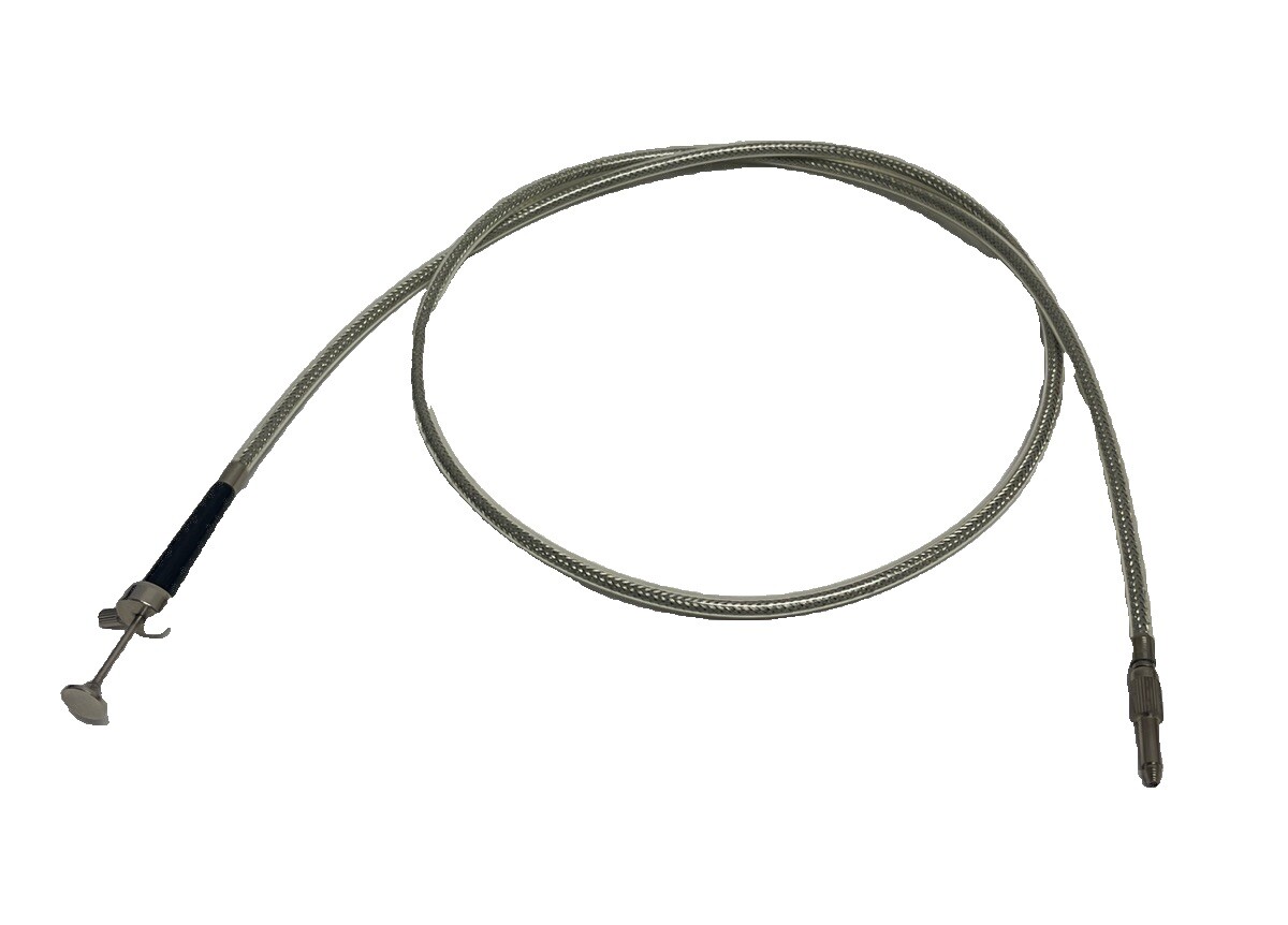 Unbranded 39” Silver Locking Shutter Release Cable