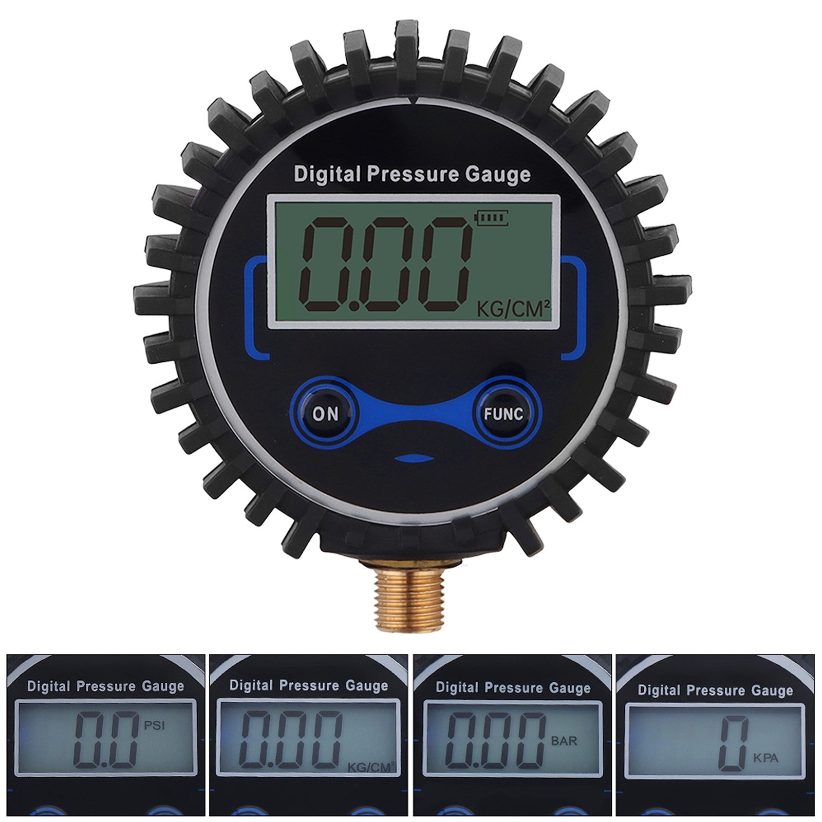 Portable Digital Electronic Tire Pressure Gauge Car Bike Truck Tester Tyre Gauge