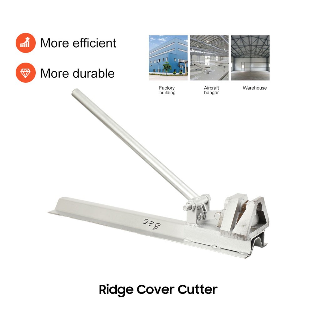 Manual Roof Panel Ridge Cover Cutter Metal Roofing Color Steel Tile Angle Cutter