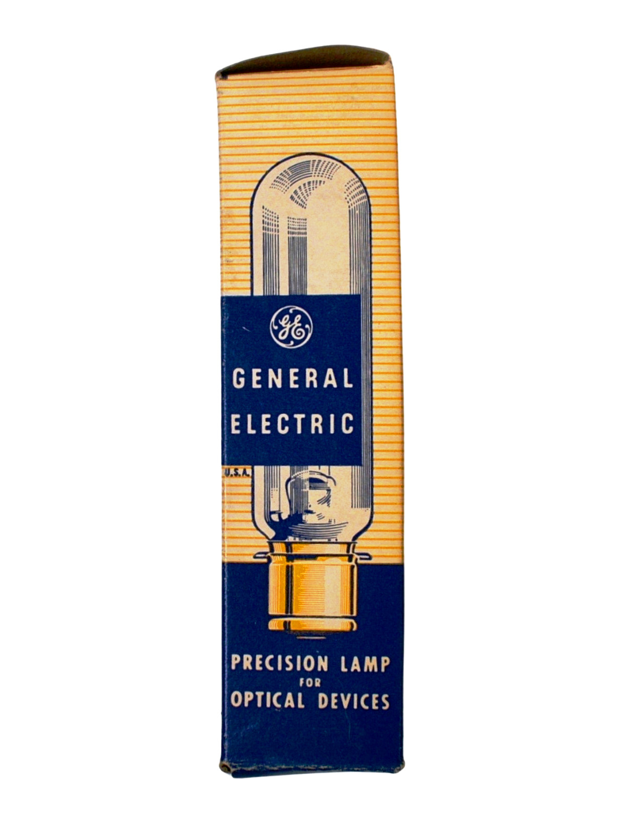 Vintage NOS GE 100 Watt 9-120 volt MICROSCOPE LIGHT BULB T8-1/2 Standard Base