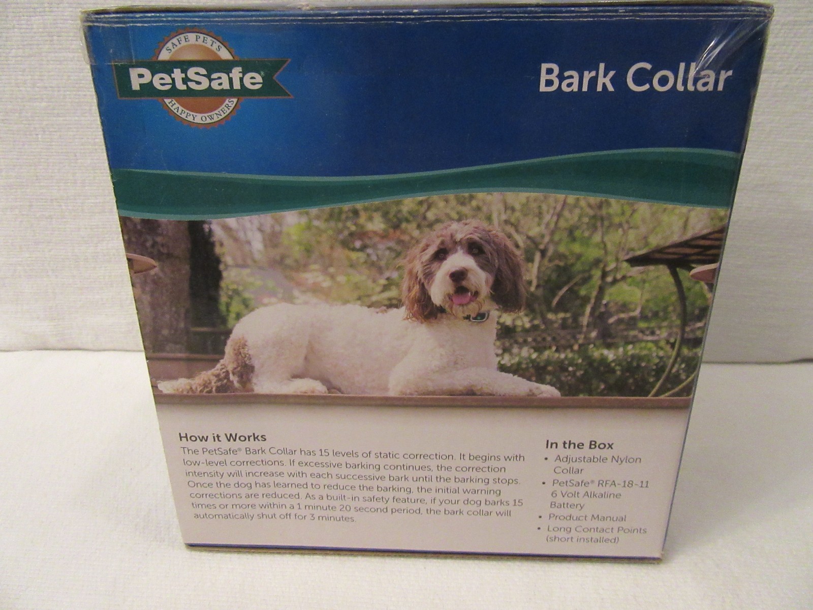 PetSafe Bark Collar 8 lb+ Anti-Bark Static Correction Training, PBC00-16634