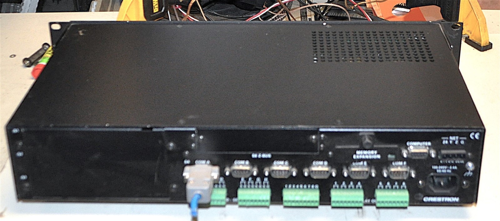 CRESTRON MODEL AV2 AUDIO VIDEO CONTROL PROCESSOR SCHOOL SURPLUS GOOD