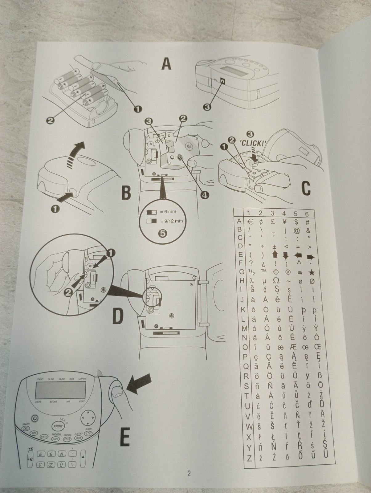 DYMO LabelPoint LP200 Instruction Manual