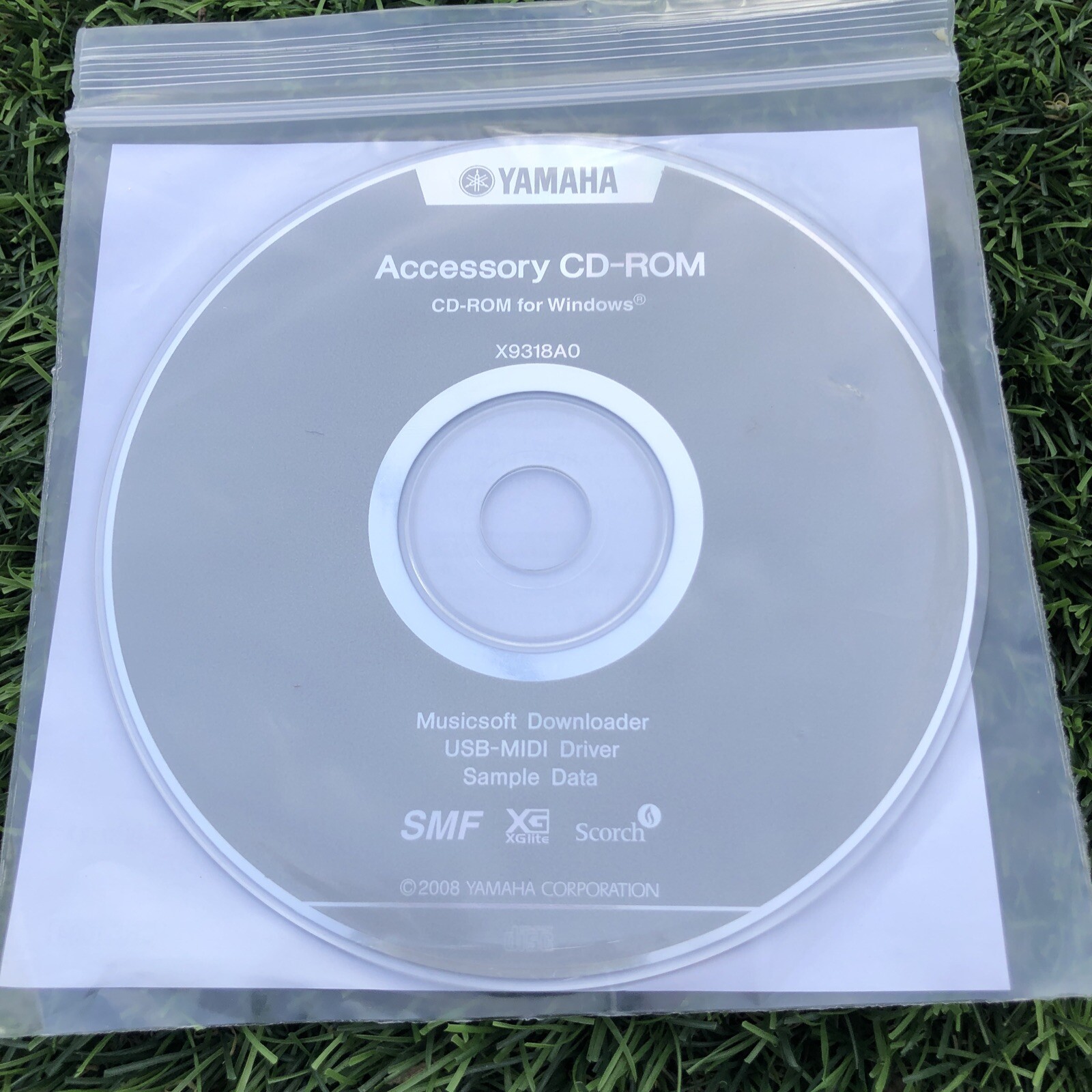 Yamaha Accessory CD-ROM Disk for Windows X9318AO Microsoft Downloader 2008