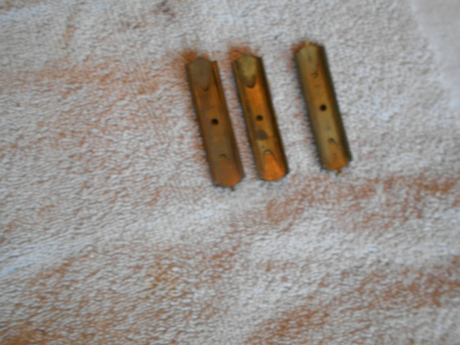 3 WW1 WW2 US GI brass 1903 P-17 enfield 1903A3  1903A4 30-06 stripper clips 1917