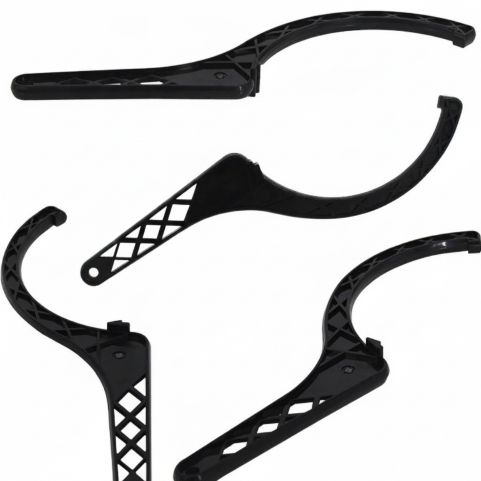 Pool Pump Wrench Lightweight Wrench with Curved Handle Hooked for Technicians