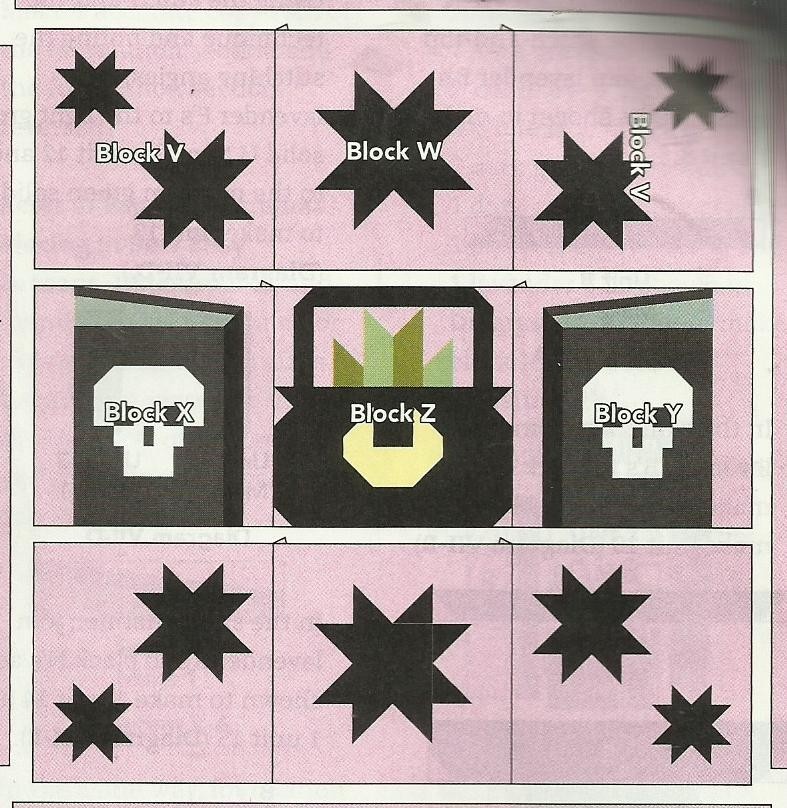 E0669 I PUT A SPELL ON YOU WALLHANGING QUILT PATTERN/INSTRUCTIONS