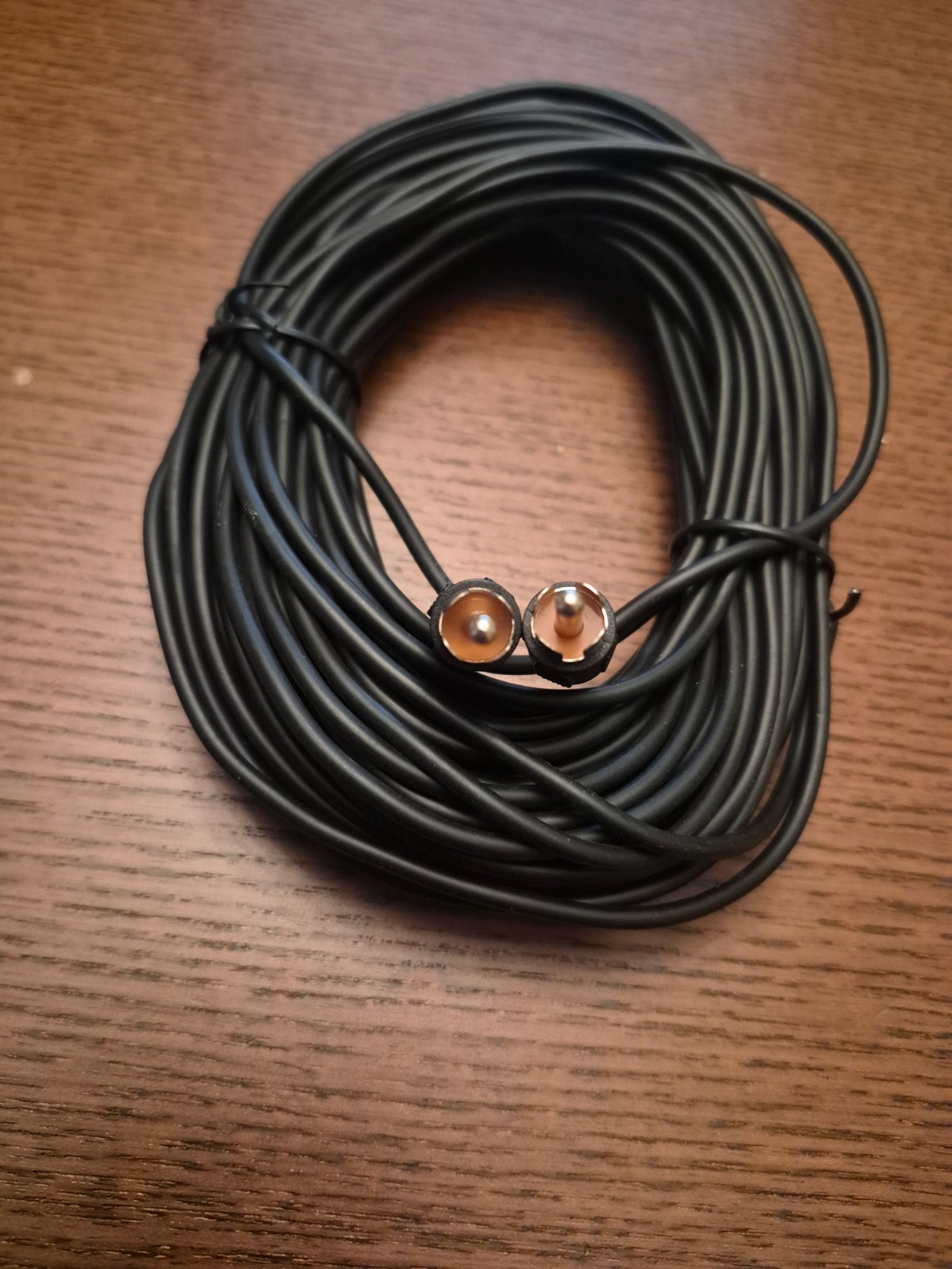 50ft RCA Audio Cable Single Extension Composite Male to Male Plug M/M NEW Black