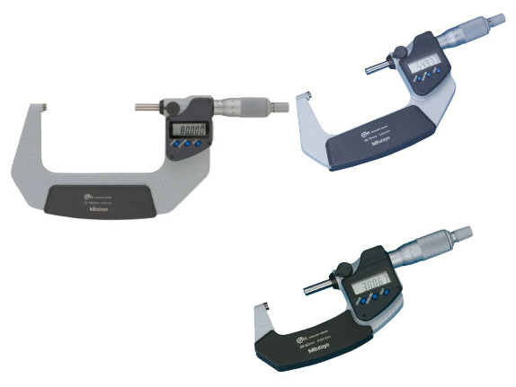 MITUTOYO Coolant-proof Micrometer MDC-50~100PX 25~100mm 0.001 mm 3-pc Set