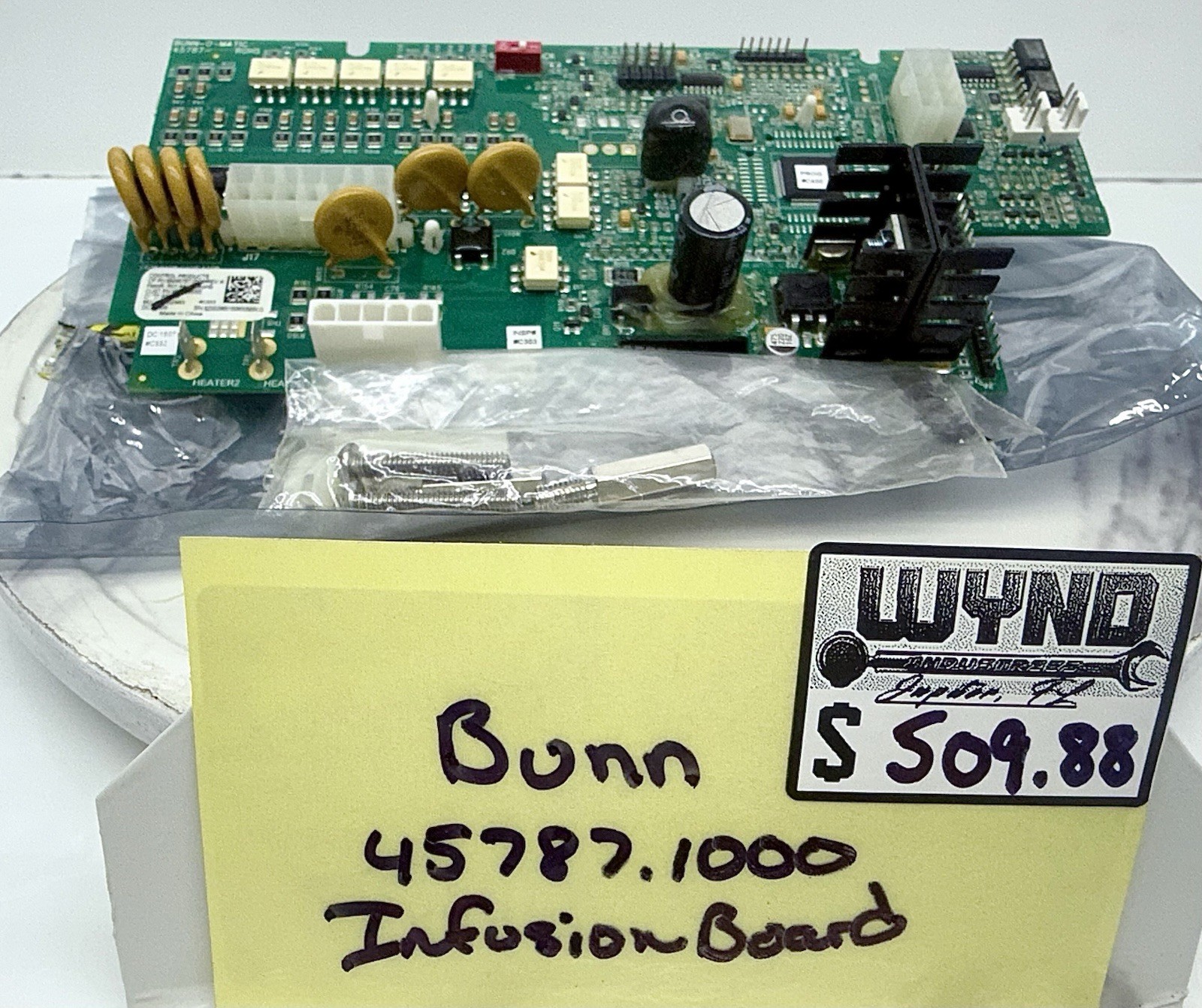 (NEW) Bunn Infusion Board Assembly Part# 45787.1000