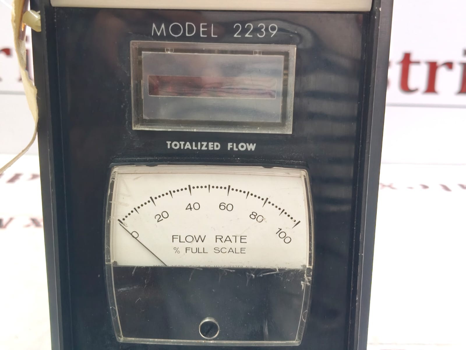 Daniel 2239 Flow Rate Totalizer Indicator Panel - S/N H7048 - SURPLUS TESTED