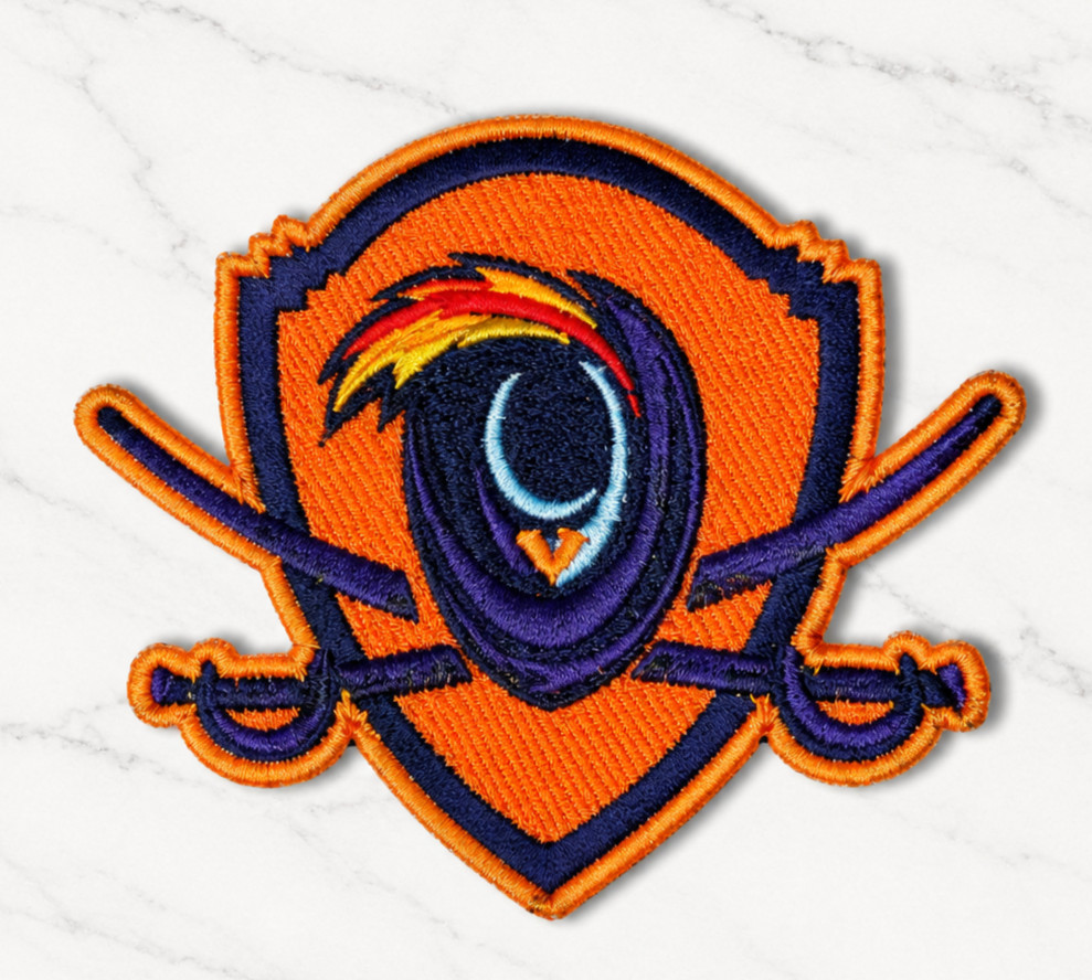 VIRGINIA CAVALIERS NCAA EMBROIDERED IRON ON PATCH 3"X 2.5" FREE SHIP & TRACKING