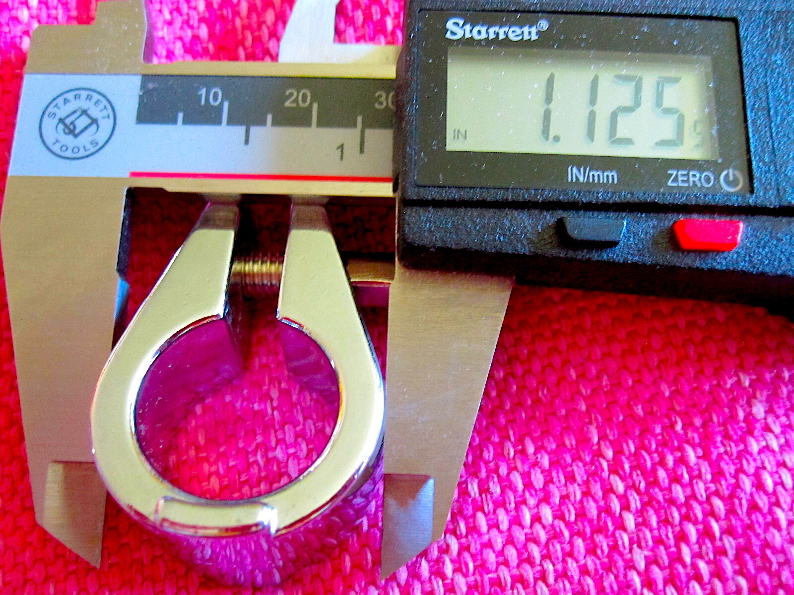 Gibraltar 3/4" Chrome Memory Lock Double-Sided Single Splines