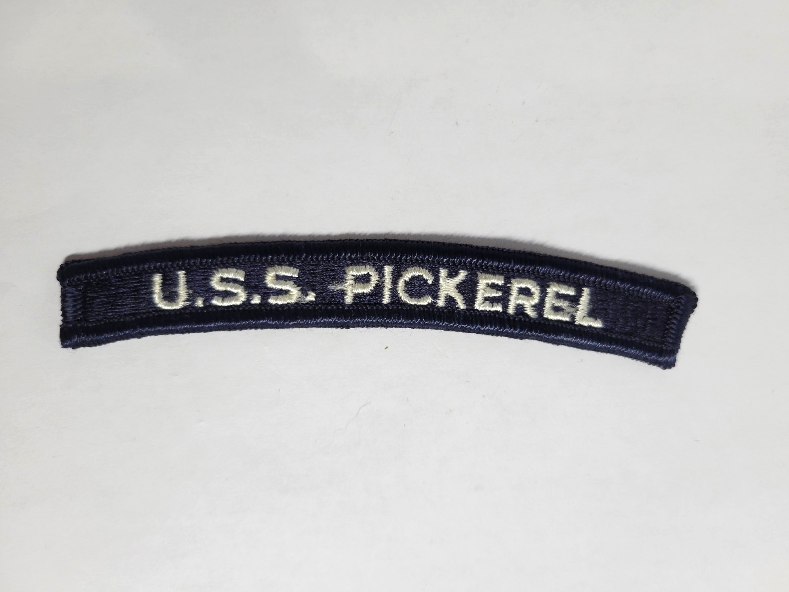 US Navy U.S.S. PICKEREL 2 Navy Subs Named After the Fish SS-177 & SS-524 Patch