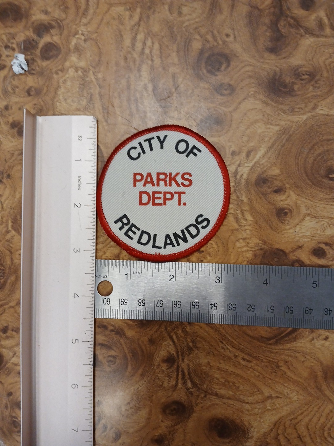 City Of Parks Dept. Redlands Patch