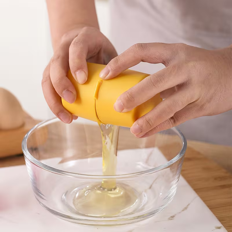 2PCS Egg Peeler Tool Food Grade Egg Shell Remover Kitchen Tool