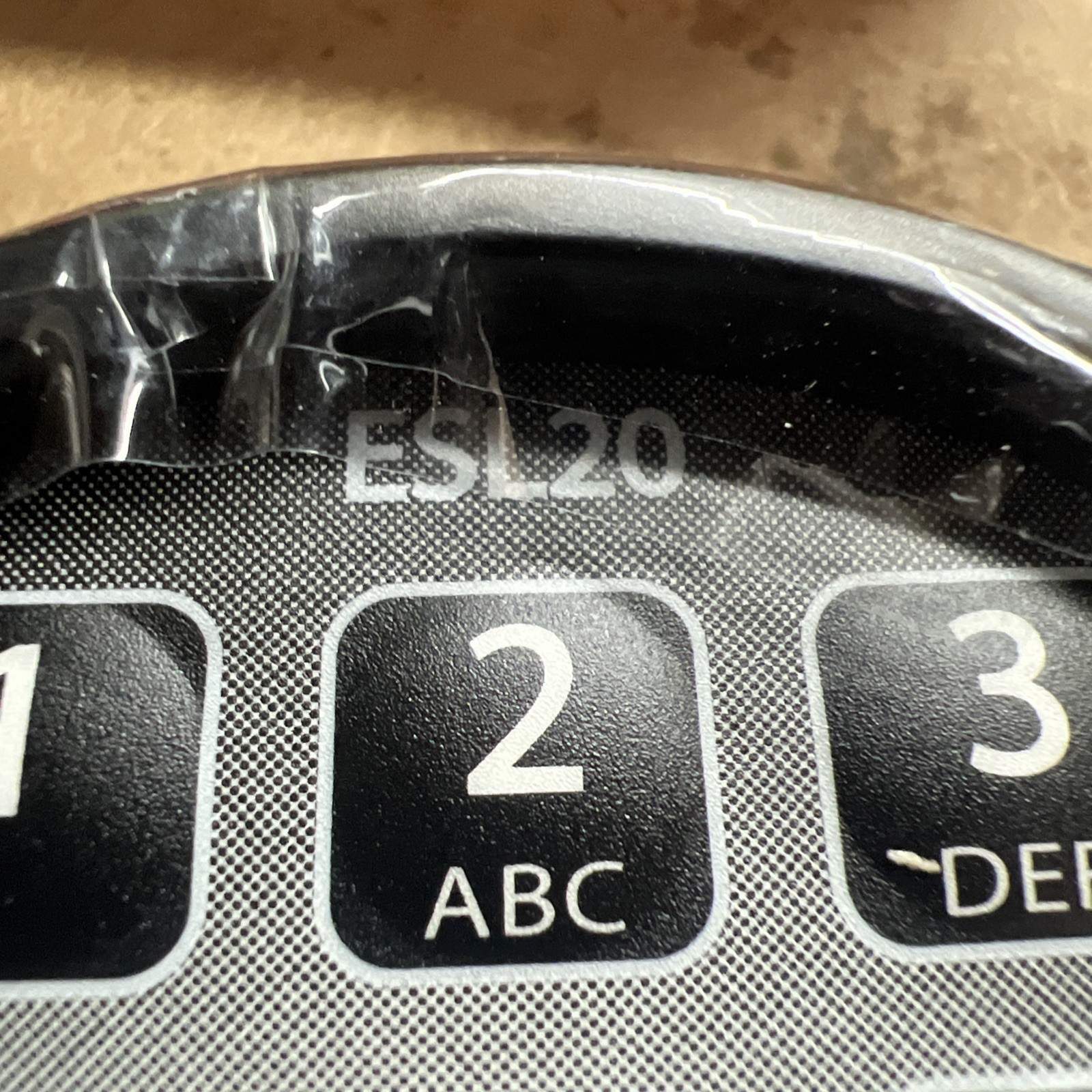 Amsec ESL20 Electronic Keypad Only No Lock Or Back Mounting Plate