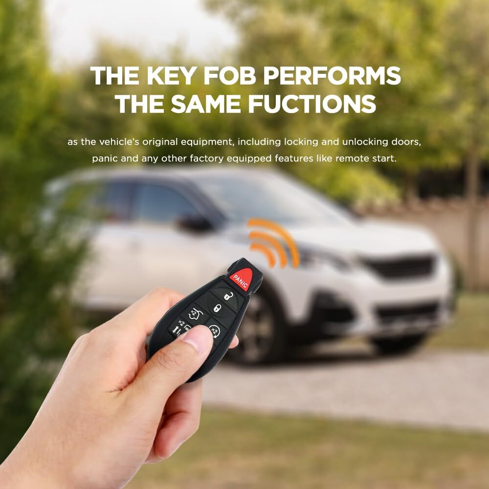 Simple Key Programmer & Key Fob for Select Chrysler, Dodge, Jeep, Ram,