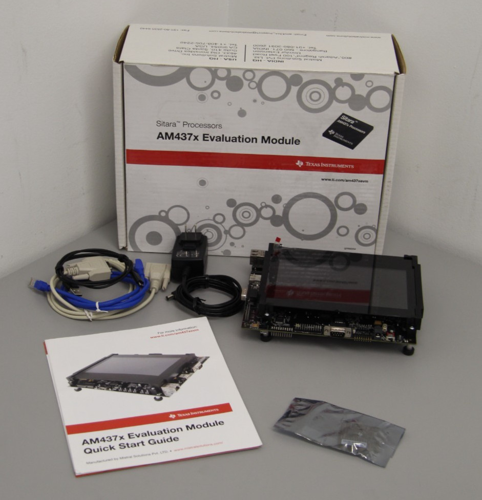 New Open Box Mistral AM437x Starter Kit Texas Instruments Evaluation Module