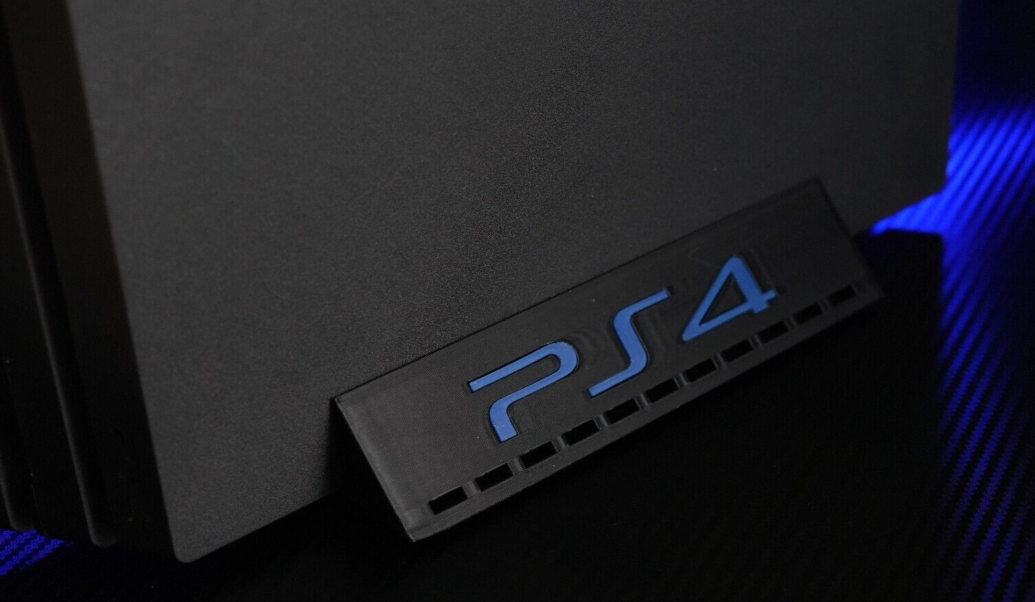 Playstation 4 Pro Vertical Stand 3d printed