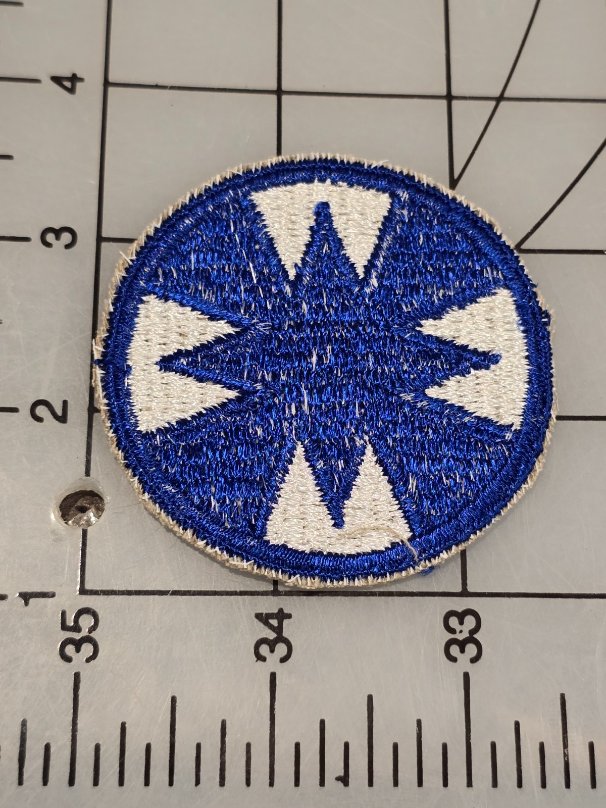 Surplus US Army 48 Infantry Division Patch Phantom Cut Edge 3813