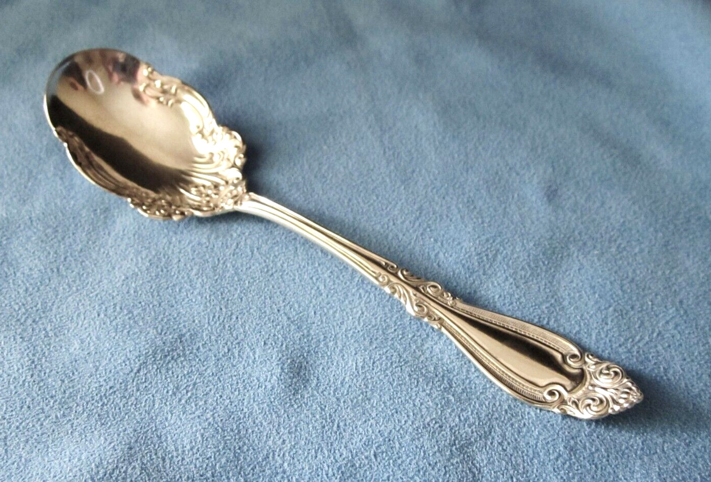 Antique "Blenheim" Wm Rodgers Sugar Spoon Silverplate - 1898- No Mono