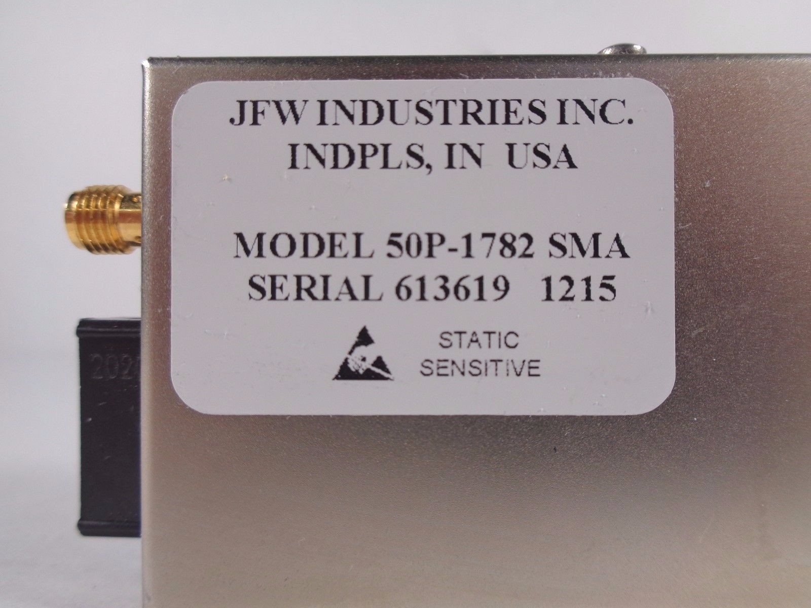 50P-1782 Solid State Programmable Attenuator SMA