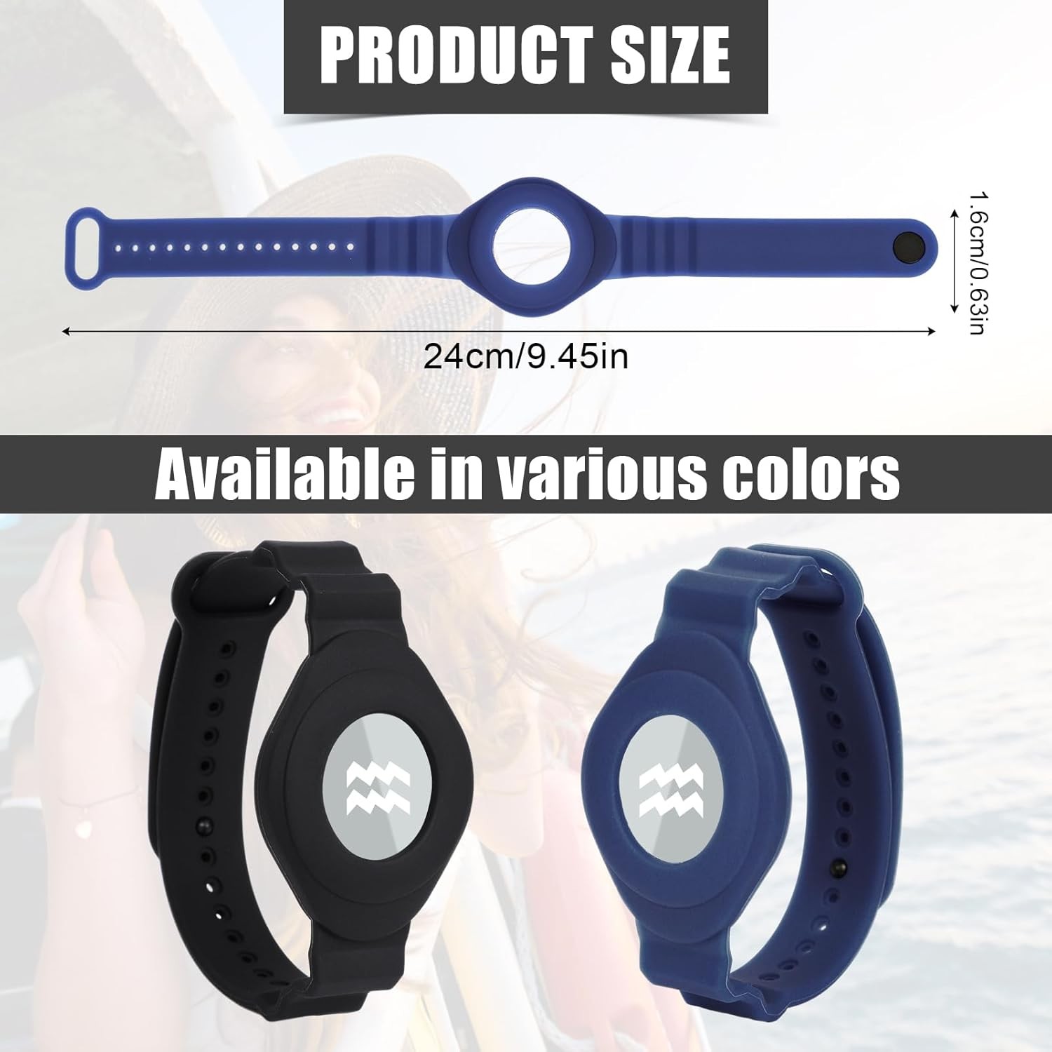 2pcs Holder for Princess Cruise Medallion, Adjustable Watch for...