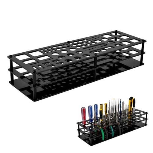 63 Holes Screwdriver Storage Rack, Organizers, Portable Tool Box, Workshop