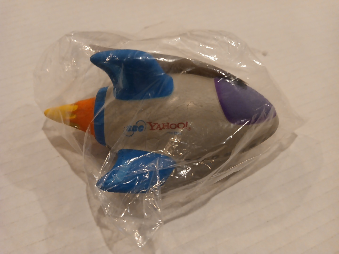 Yahoo promotional rocket ship