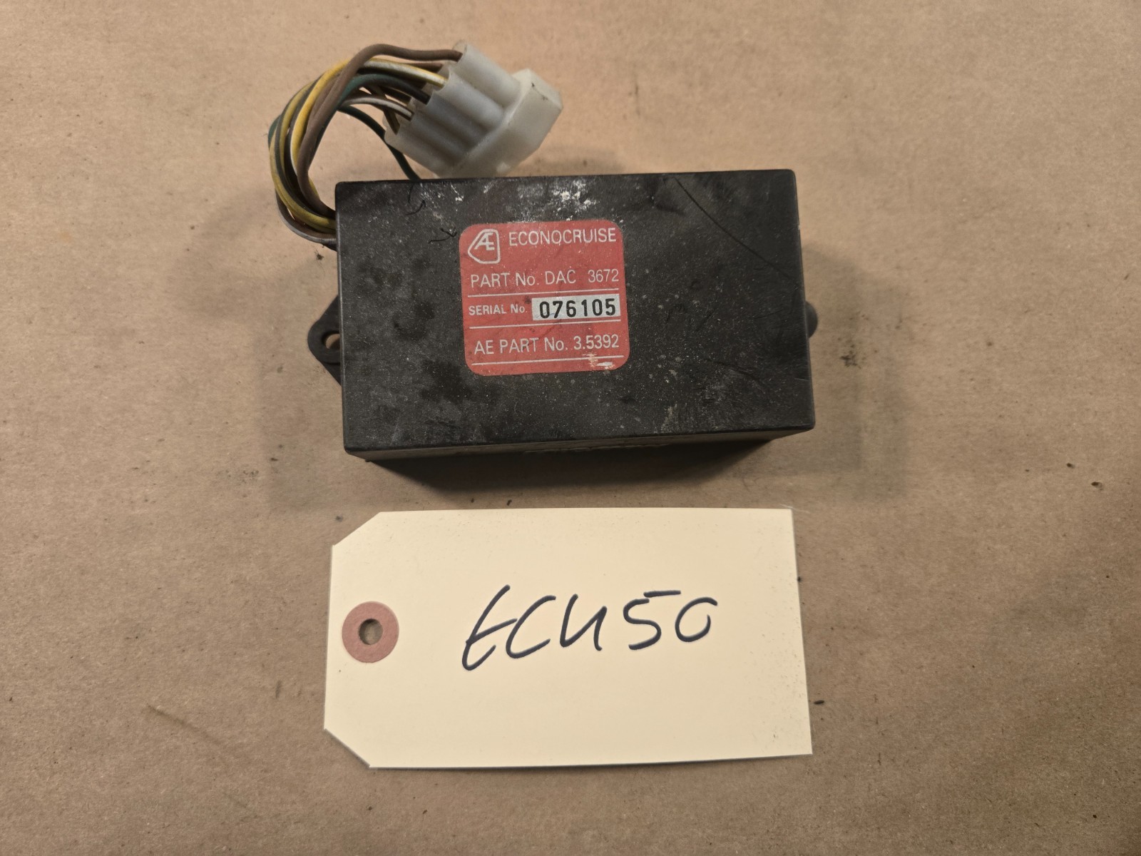 Jaguar XJ6 S3 Cruise Control Module DAC3672