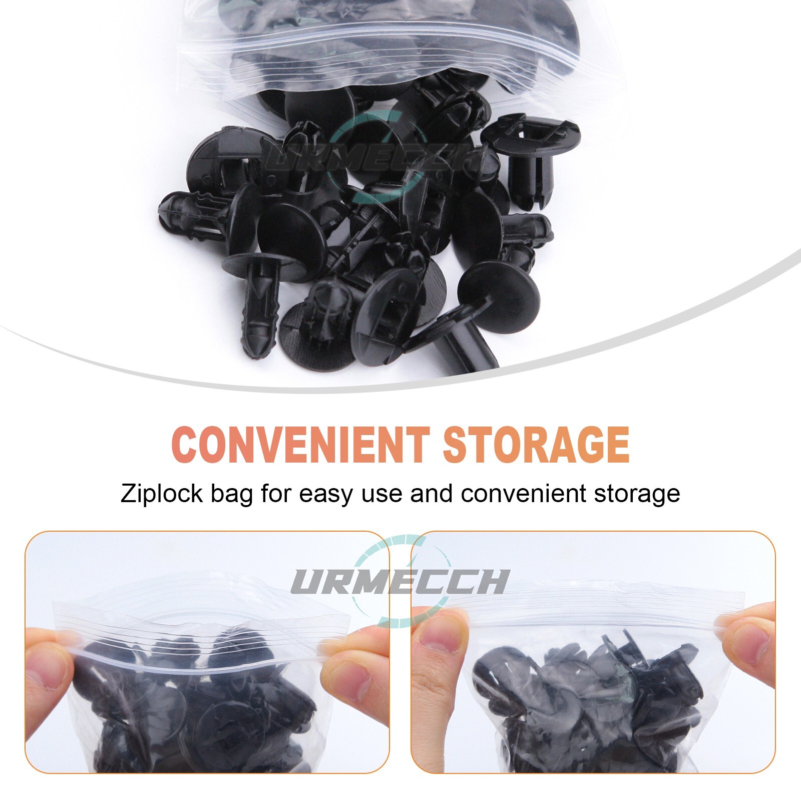 For Hyundai Bolts Body & U-nut Clips - M6 Engine Under Cover Splash Shield Guard