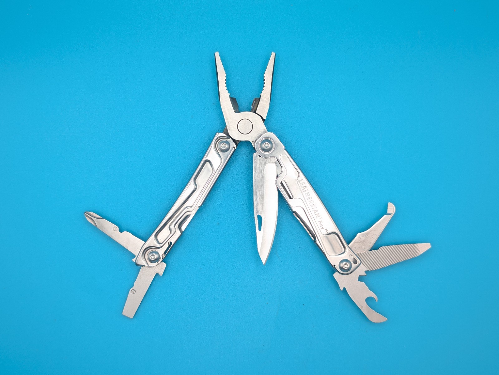 Leatherman Rev 3.8" Multi-Tool, Stainless!