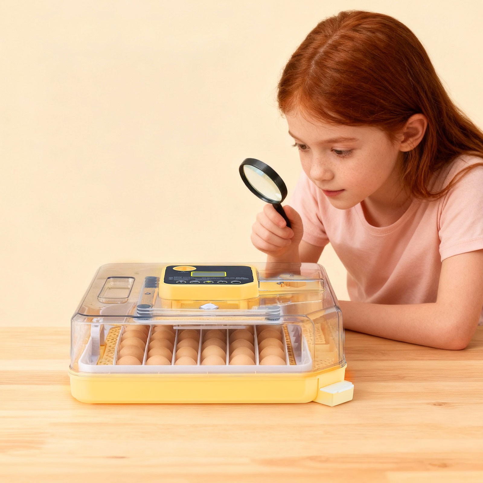 Uimoso 48 Egg Incubator with Auto Turning and Temperature Control System