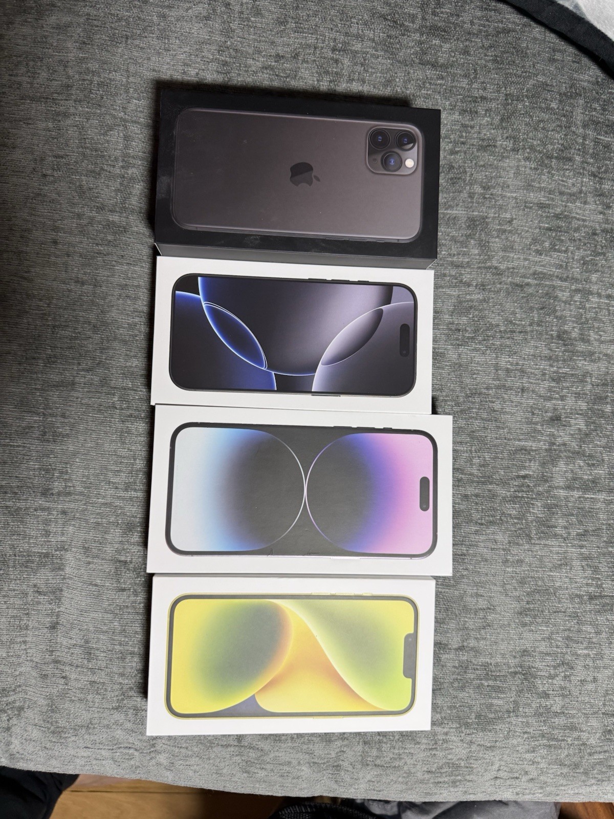 4 Iphone Boxes 11pro 16pro 14pro 14 Pro Max